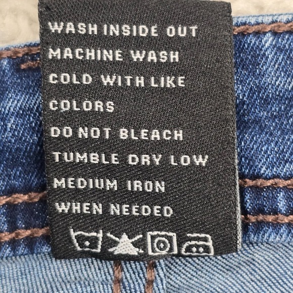 The Perfect Jean NYC Jeans Mens 28x32 (Fits 28x30.5) Blue Slim Stretch Denim - Picture 6 of 12